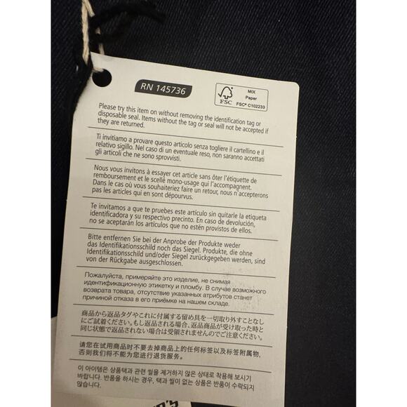 Roy Roger’s Navy Trousers – Size 34 – Made in Portugal – NWT - Picture 5 of 10